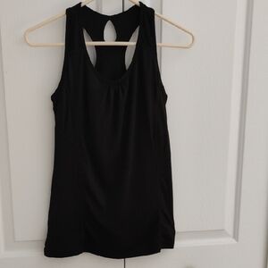 Black Racerback Tank Top